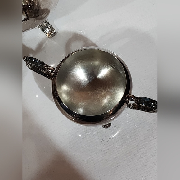 Vintage silver-plated tea set made by the International Silver Company - Picture 7 of 17